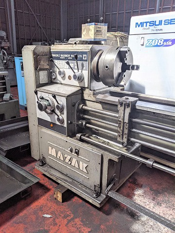 山崎鉄工所 MAZAK-2500 2.5m旋盤