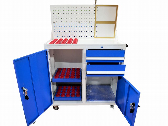 テクノフロンティア DYC-303-3A 【新品】 工具作業台車(BT30)