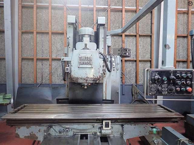 ベッド型立フライス 武田機械 TK-VS-5N 中古販売詳細【#81174】 | 中古