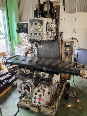 OKK MH2V ベッド型立フライス
