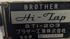 ブラザー工業 BT1-203 タッピング