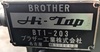 ブラザー工業 BT1-203 タッピング
