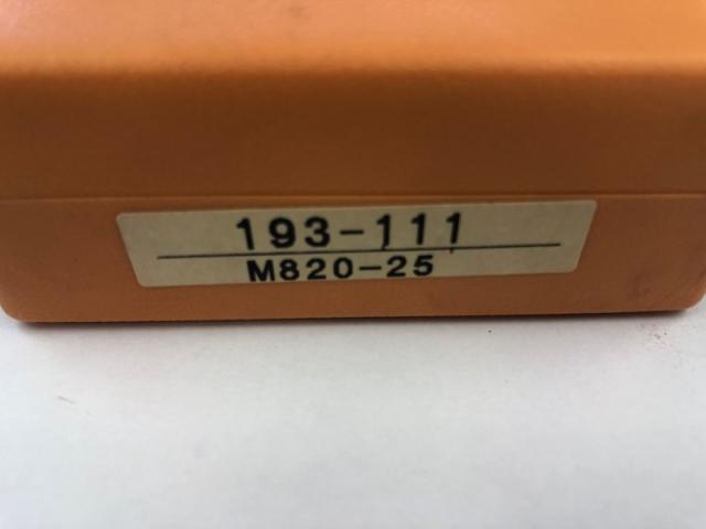 ミツトヨ M820-25 カウント外側マイクロメーター
