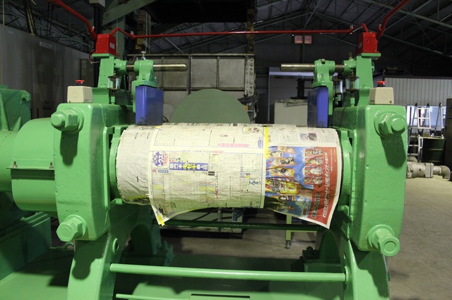 大竹機械工業 16吋ロール ゴム用ミキシングロール