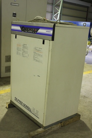 日立 HITACHI SRL-5.5D5 50HZ 5.5kwコンプレッサー