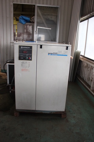 日立 HITACHI PB-5.5EC5 5.5kwコンプレッサー