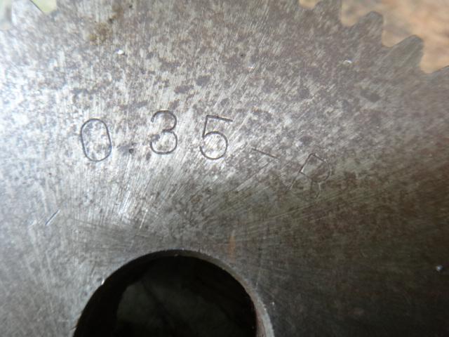 ブラザー工業 BT0用 0.35 タッピングギアー