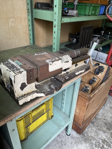 津田駒工業 VH-150 油圧バイス
