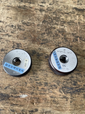 OSG M12×1.75 ねじリングゲージ
