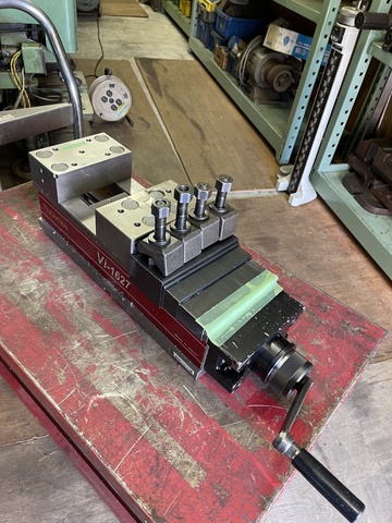 津田駒工業 Vi-1627 メカ増力マシンバイス