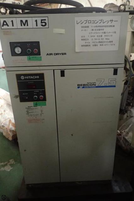 日立 HITACHI PBD-75ED5 7.5kwコンプレッサー