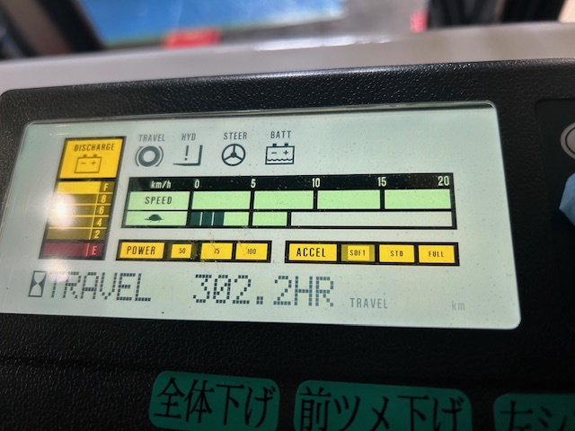 日本輸送機 ニチユ FBR30-63-300WBSFZ 3.0Tフォークリフト