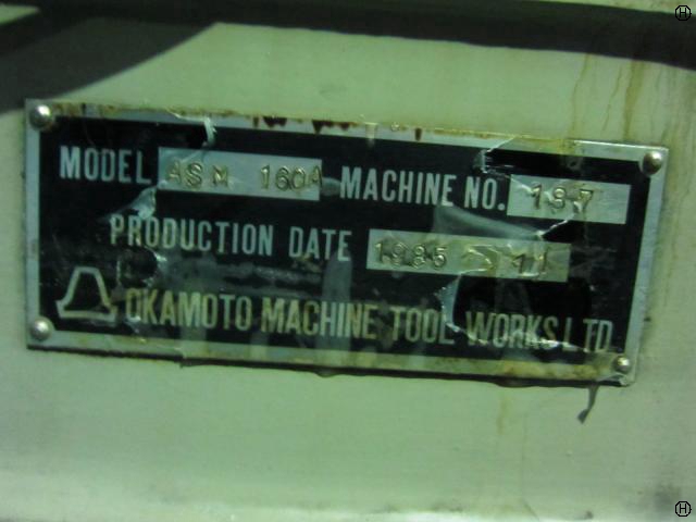岡本工作機械製作所 ASM-160A 内周刃スライサー