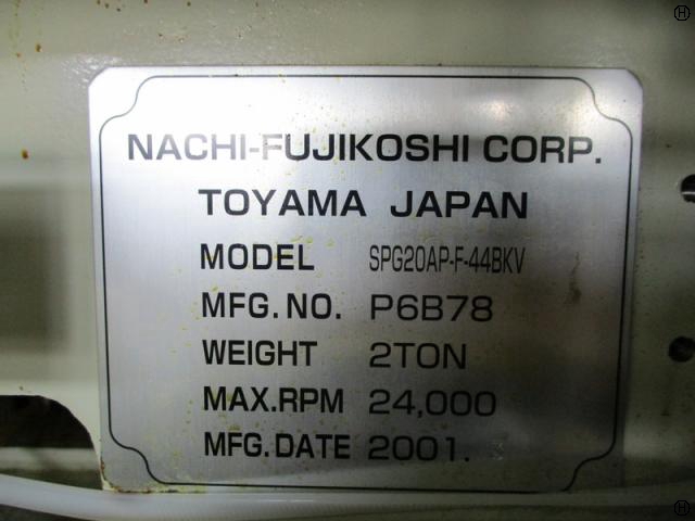 不二越 Nachi SPG20AP-F-44BKV スライサー