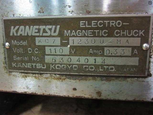 カネツー KCZ-1230U-MA 電磁マグネットチャック