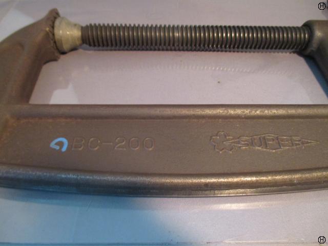 スーパーツール BC-200 シャコ万力