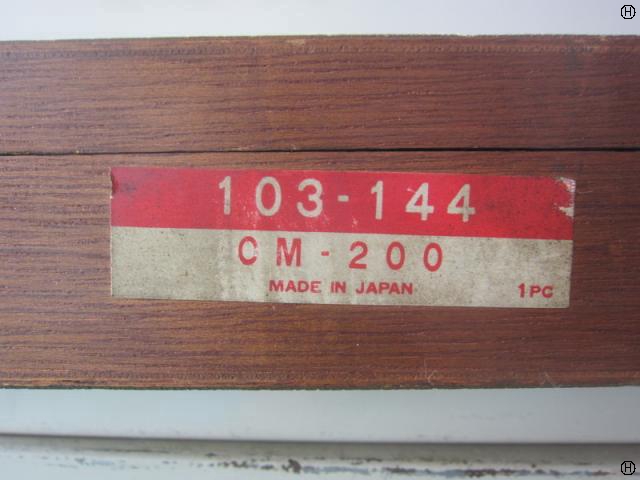 ミツトヨ OM-200(103-144) カウント外側マイクロメーター