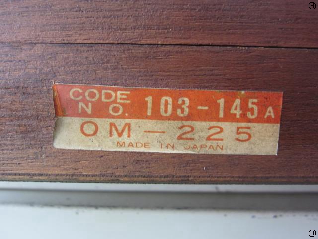 ミツトヨ OM-225(103-145A) カウント外側マイクロメーター