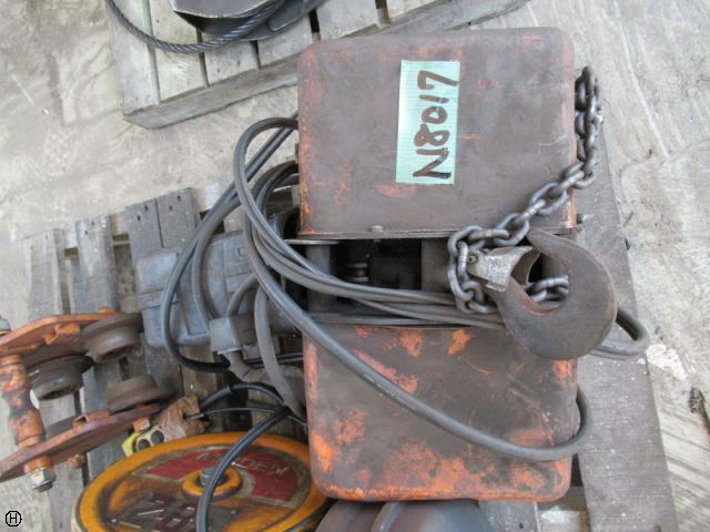 日立 HITACHI 1SH 1.0T電動チェーンブロック
