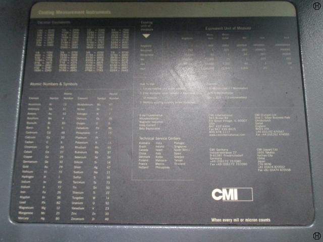 CMI CMI913 蛍光X線膜厚計