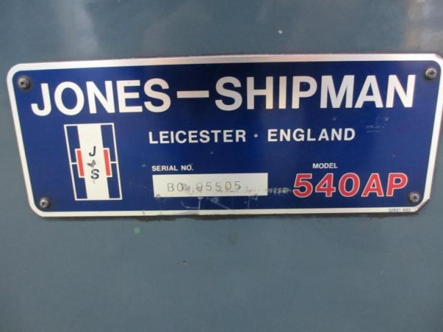 JONES & SHIPMAN 540AP 成形研削盤