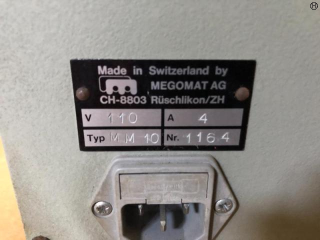 MEGOMAT METEOR MM10 ドリル研削盤