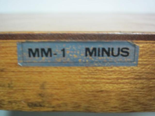 東商 MM-1 MINUS ピンゲージ