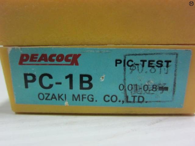 尾崎製作所 PEACOCK PC-1B ダイヤルゲージ