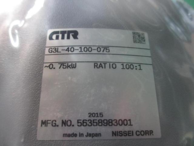 ニッセイ G3L-40-100-075 0.75kwギアードモーター