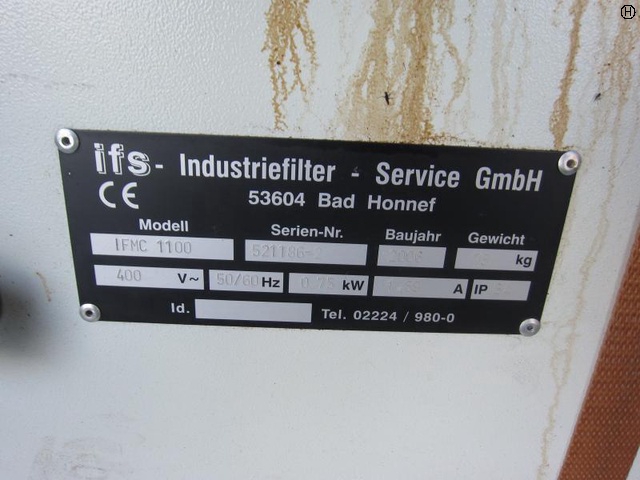 ifs Industriefilter IMFC1100 ミストコレクター