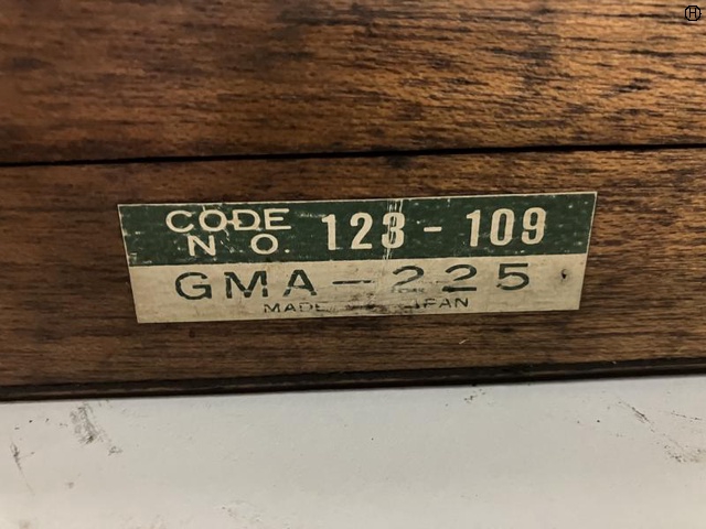ミツトヨ GMA-225 歯厚マイクロメーター