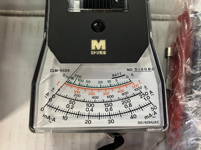 ミドリ安全 CLM-65DX クランプリークメーター