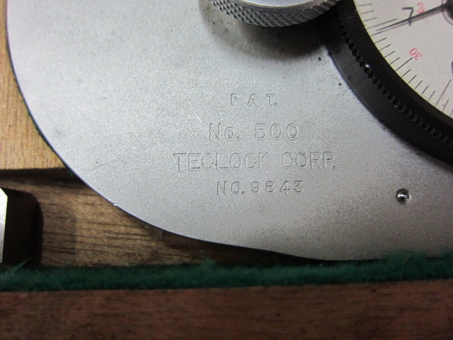 テクロック NO.500 ダイヤルベベル プロトラクター角度計