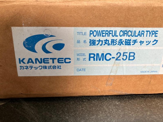 カネテック RMC-25B 強力丸型永磁チャック