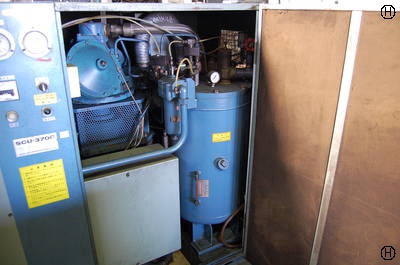 岩田塗装機工業 SCU-370C 37kwコンプレッサー