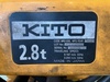 キトー ER2-028IS 2.8T電動チェーンブロック