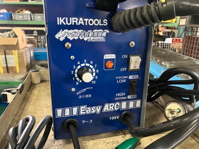育良精機 IS-H100SA ノンガス半自動溶接機