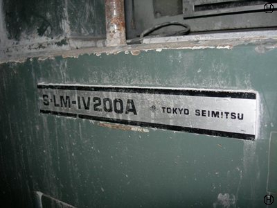 東京精密 S-LM-IV200A 内周刃スライシングマシン