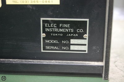 ELEC FINE INSTRUMENTS DS-1 電子厚さ測定器