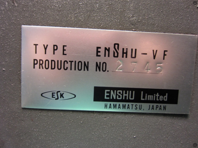エンシュウ VF ヒザ型立フライス