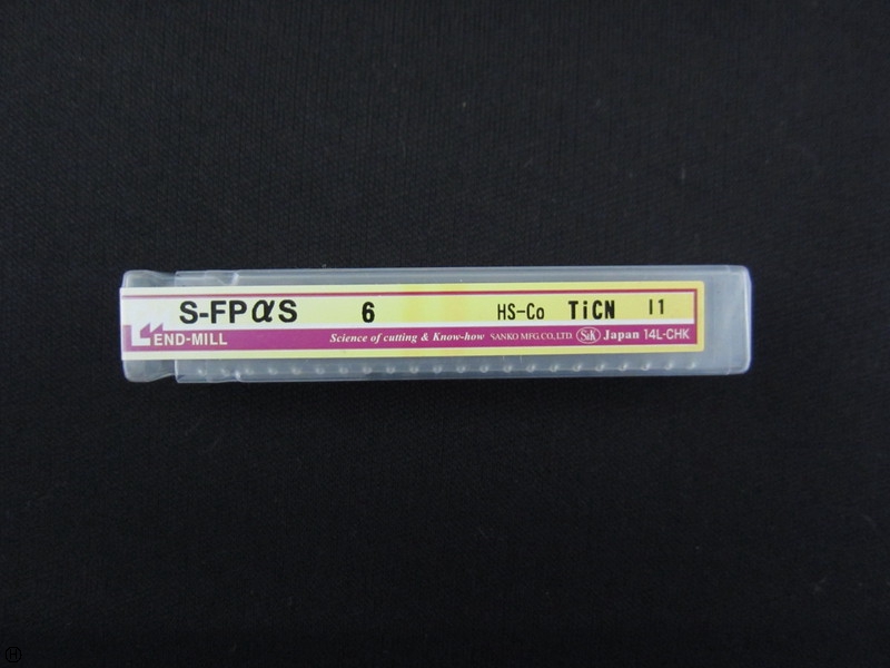 三興製作所 S&K S-FPαS 6.0 エンドミル 4枚刃