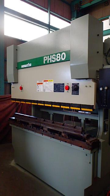 小松製作所 PHS80*200 2.0m油圧プレスブレーキ