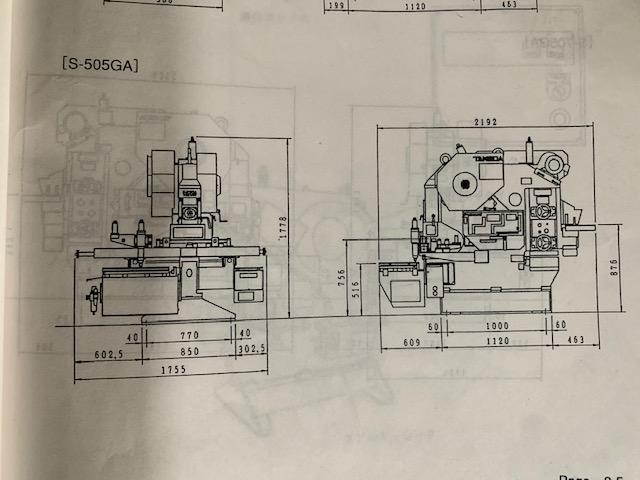 タケダ機械 S-505GA ポンチング