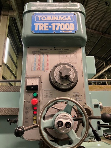 富永鉄工所 TRE-1700D 1700mmラジアルボール盤