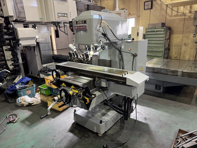 日立精工 2MW ヒザ型立フライス
