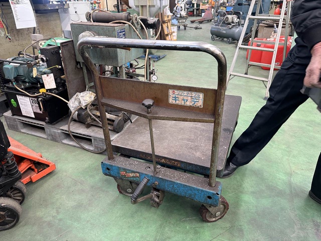 をくだ屋技研 OPK 550kg リフトテーブル台車(手動)