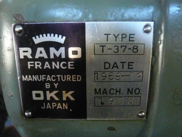 OKK-RAMO T-37-8 5尺旋盤