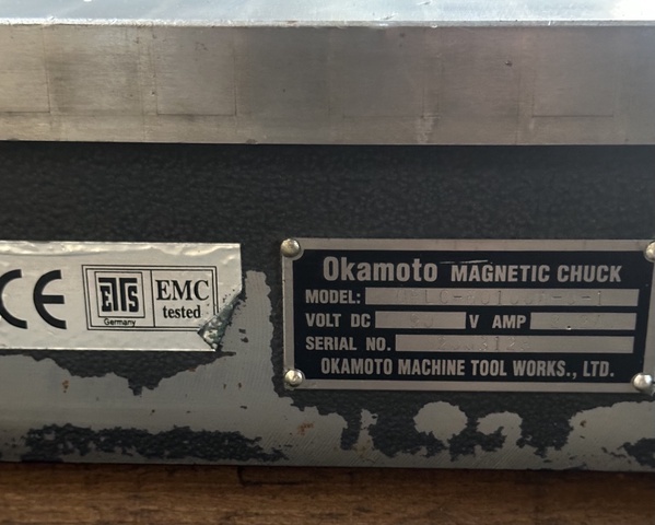 岡本工作機械製作所 OELC-60100A-0-1 電磁マグネットチャック