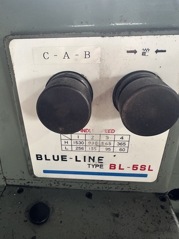 ブルーライン工業 BL-5SL 5尺旋盤