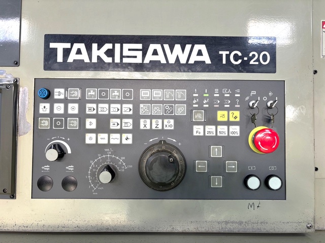 滝澤鉄工所 TC-20 NC旋盤(センター付)